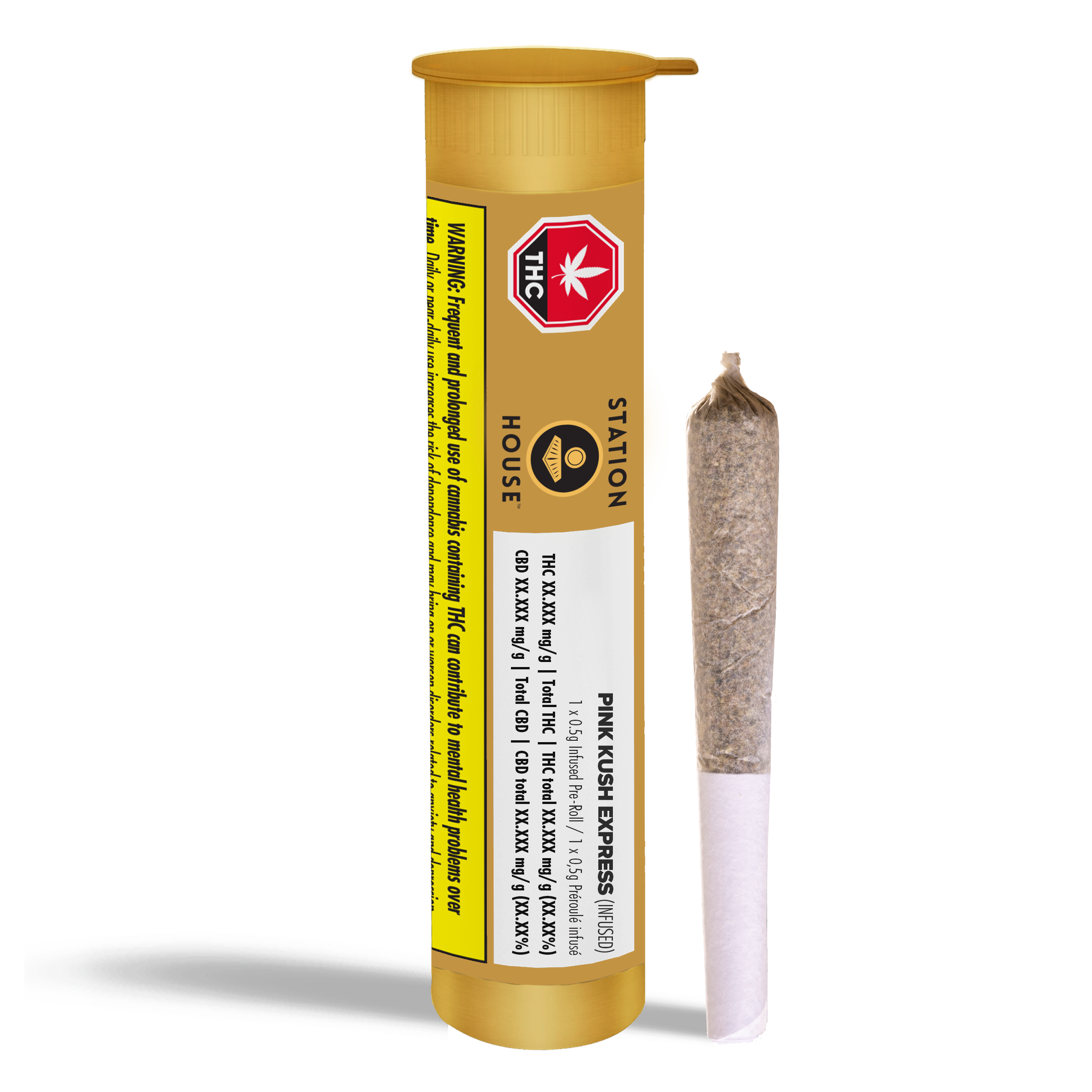 Station House Pink Kush Infused Pre-Roll