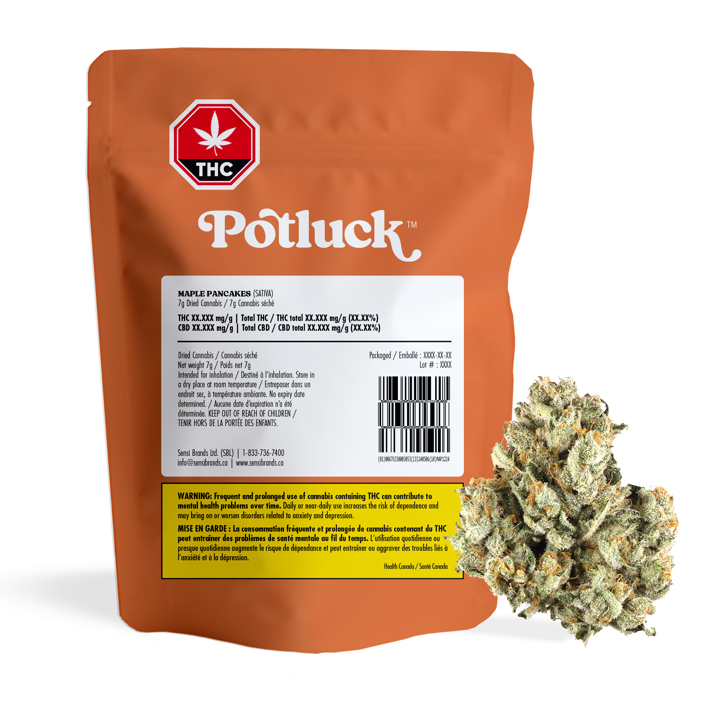 Potluck Maple Pancakes