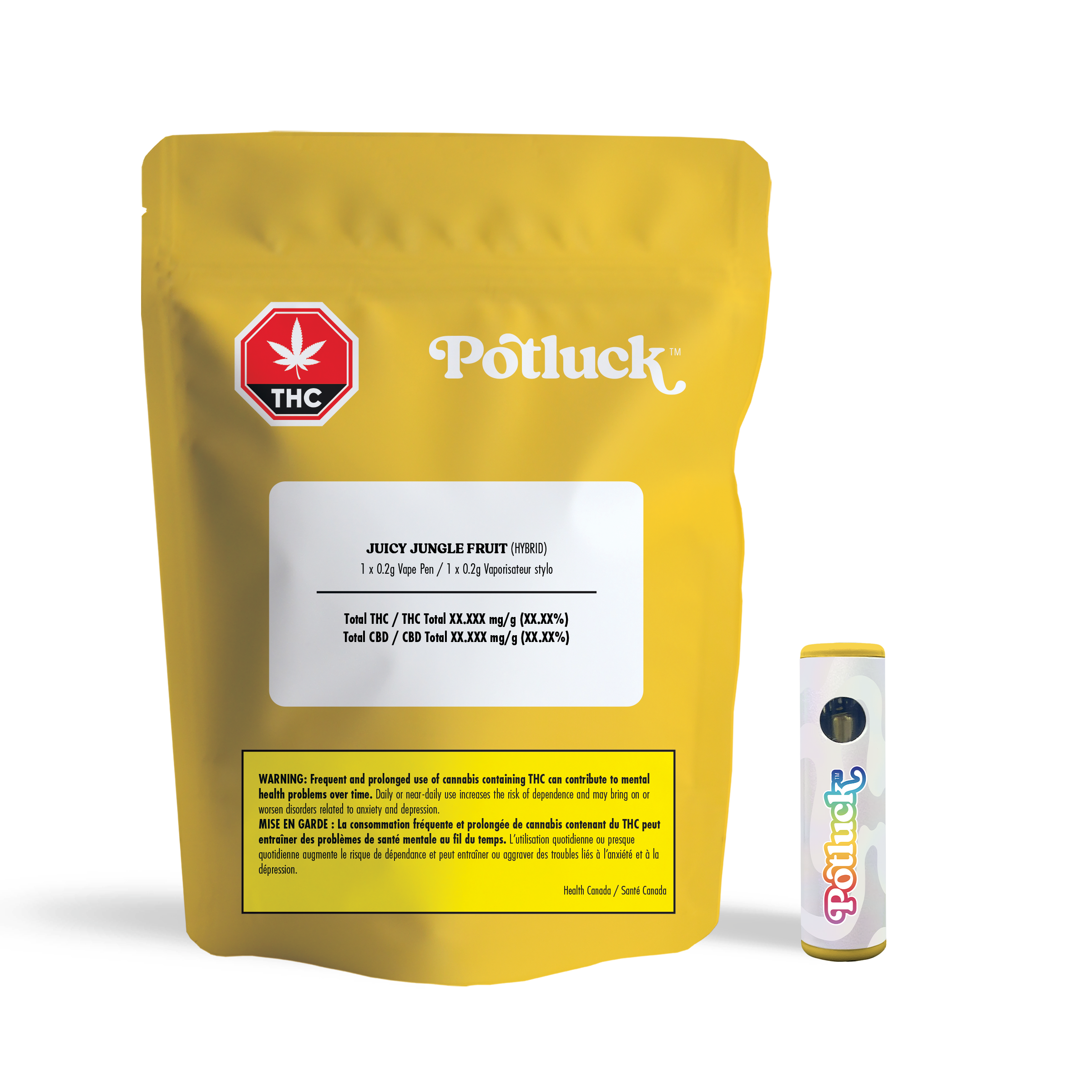 Potluck Juicy Jungle Fruit POPZ Disposable Vape